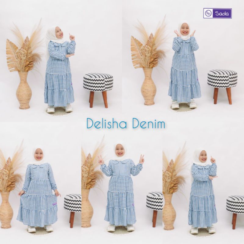 GAMIS Anak Perempuan DELISHA Kotak kotak