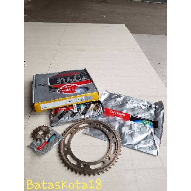 Gear Paket Gir GearSet  Bahan Baja CRF 150- CRF150 Orisinil Choho