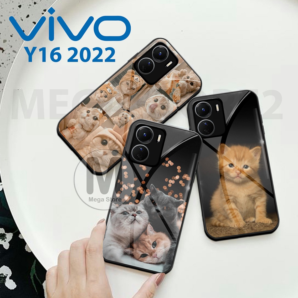 VIVO Y16 2022 [ MG-193 ] Softcase Kaca VIVO Y16 2022 Case Hp VIVO Y16 2022 Casing Hp VIVO Y16 2022 S