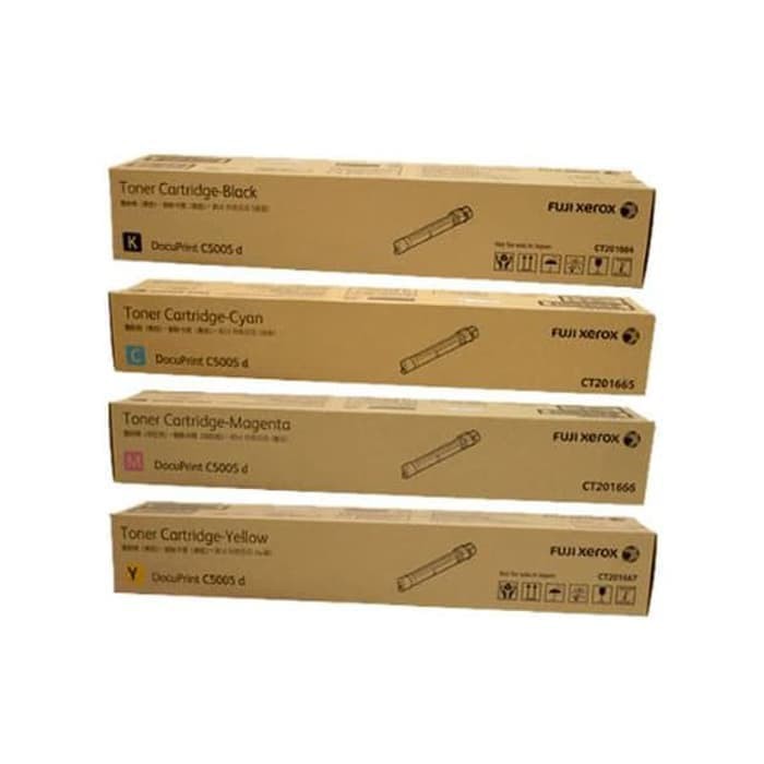 Fuji Xerox Toner CT201665-7 Colour for Phaser C5005D Jamin Resmi / Ori