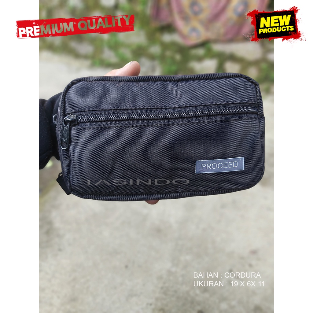 Clutch Bag - Pouch Pria - Hand Bag MultiPungsi - Sling Bag Anti Air