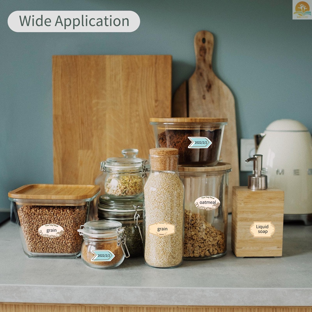 (MMOI) Niimbot 160 Lembar / Rol Kertas Label Thermal Anti Air / Robek 23x37mm Untuk Printer D101