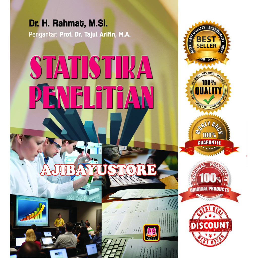 Jual Buku Statistika Penelitian Rahmat Pustaka Setia Shopee Indonesia