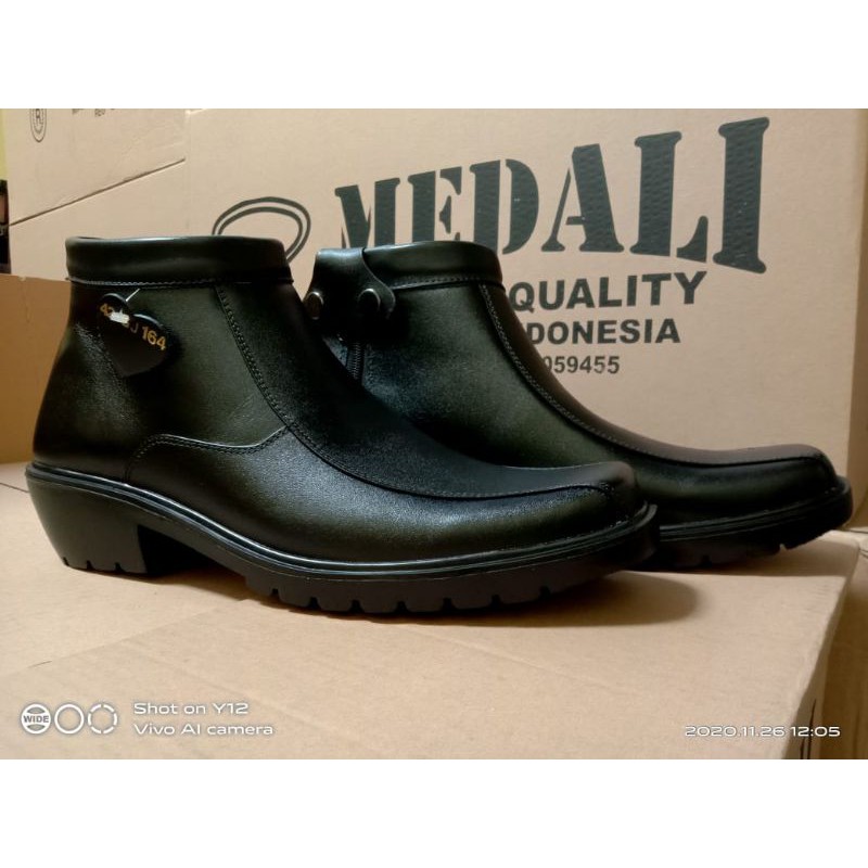 Sepatu Kulit Pria Expor Quality PDH Polri/TNI/Security/Dinas/Kantor