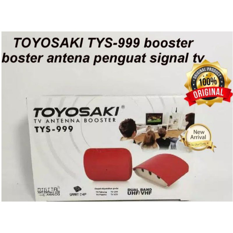 BOSTER ANTENA / PENGUAT SINYAL TV MEREK TOYOSAKI TYPE TYS-999 SMART CHIP