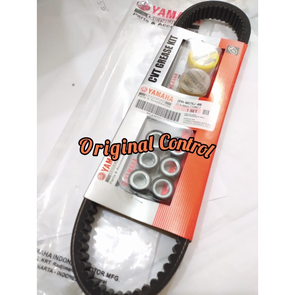 Vbelt V-Belt vanbelt ASSY Mio Z Mio m3 Mio 125 blue core Mio S (Lengkap)