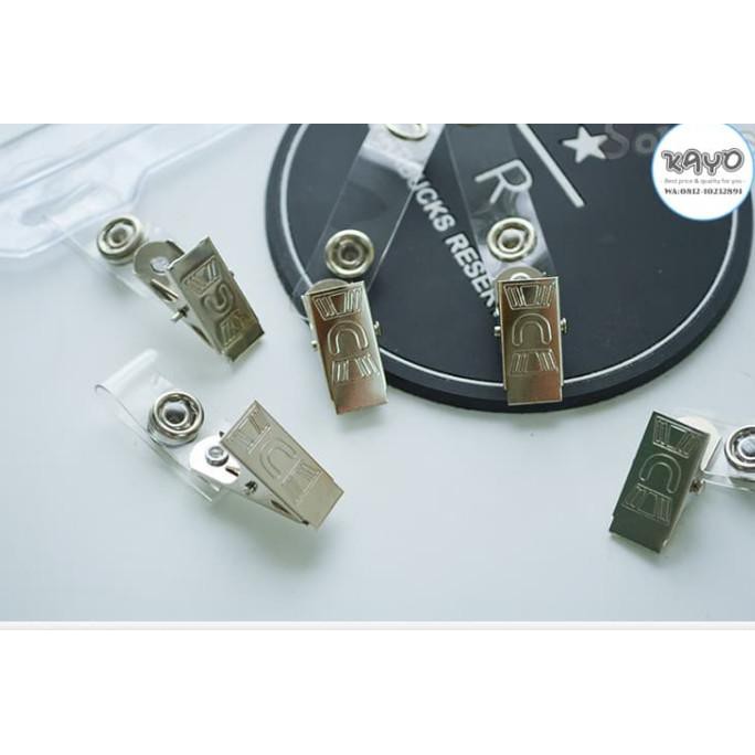 

JEPITAN ID CARD , JEPITAN BUAYA, KLIP ID CARD. JEPITAN NAME TAG