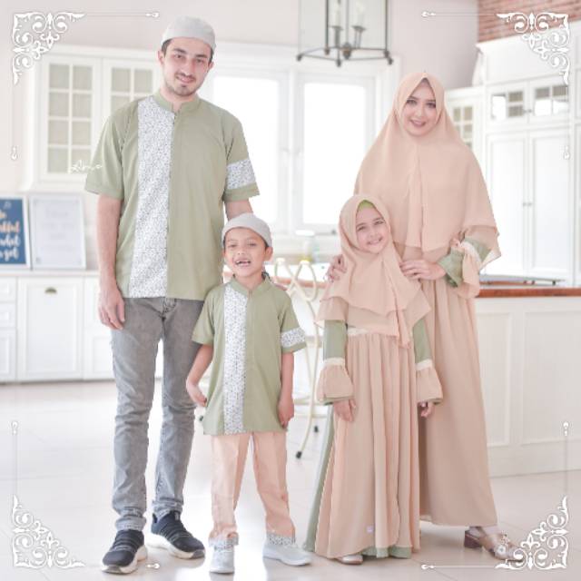 HANEEN DAN HANAN GAMIS LEBARAN