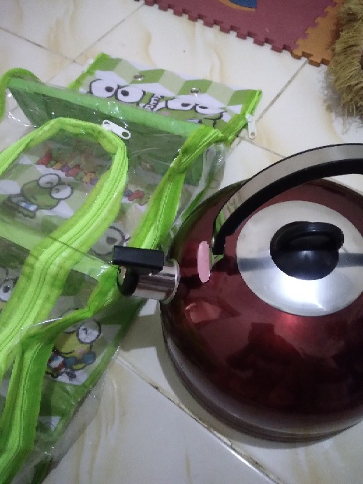 Teko Bunyi Siul 5 Liter Whistling Kettle Stainless Steel - Warna