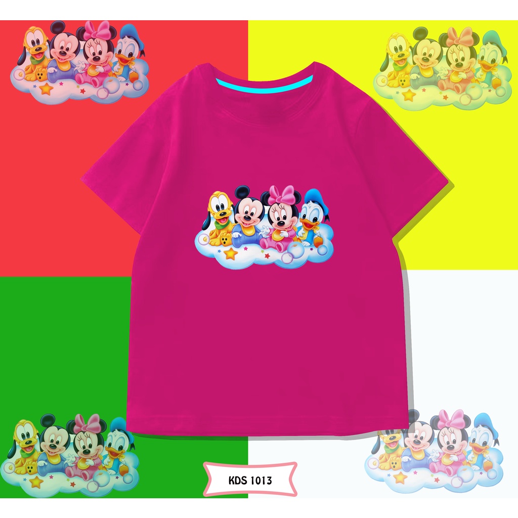 KAOS MICKEY AND FRIEND/KAOS KATUN MICKEY KIDS UNISEX CEWE COWO