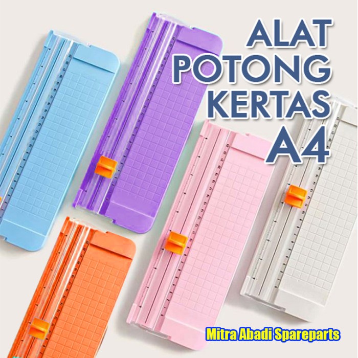 

Unik Alat Pemotong - Potong Kertas A4 / A4 Paper Trimmer Cutter Portable Trendi