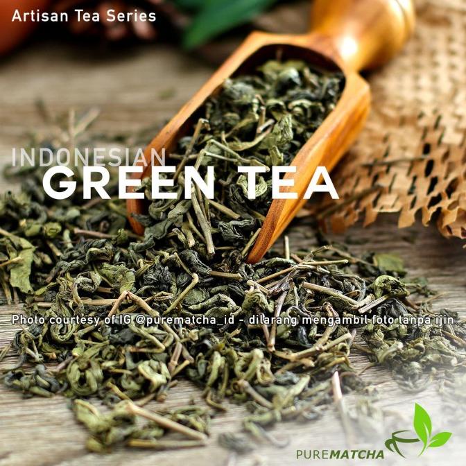 

[ COD ] Artisan Tea Cafe - Indonesian Green Tea 1kg Teh Hijau Indonesia Asli OBRAL Kode 1259