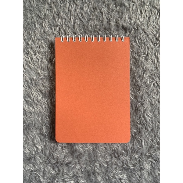 

Notespace™ book orange top ring spiral | buku catatan ring kecil orange spiral