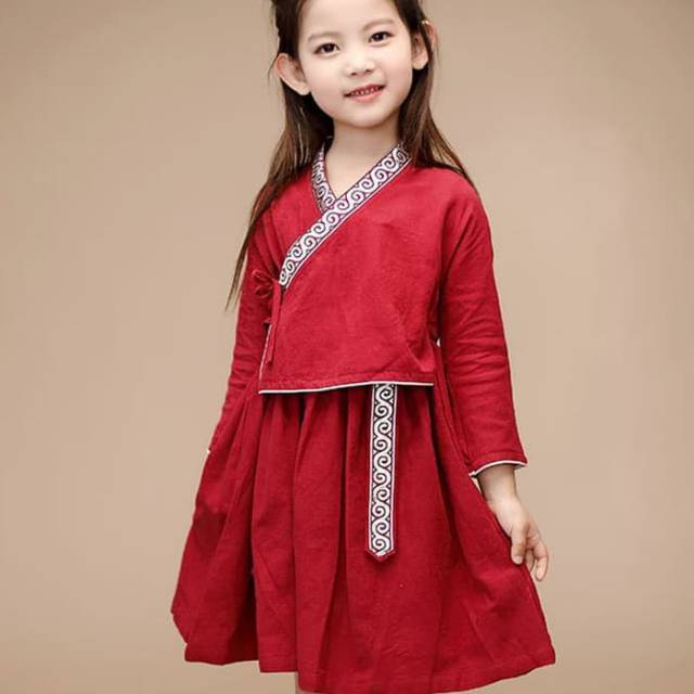 Cheongsam girl dress chinese new year traditional dress cheongsam old