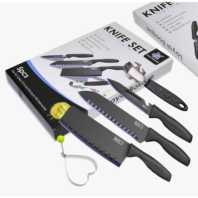 PISAU SET PREMIUM / KNIFE SET / PISAU MASAK DAPUR