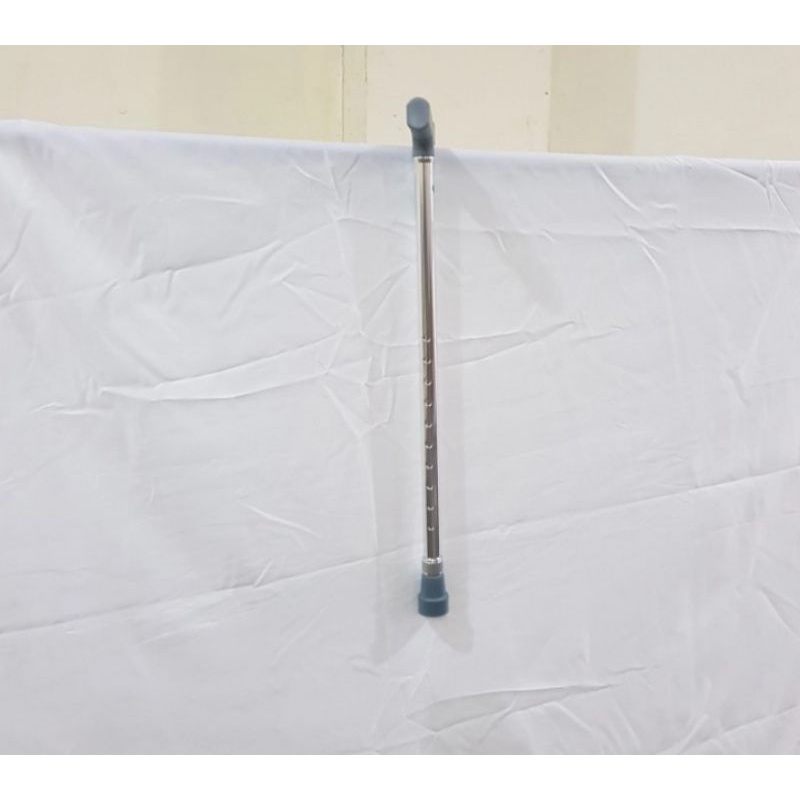 Tongkat Jalan Orang Tua /Tongkat 1 Kaki / Tongkat Kaki 1 Satu Lurus/Alat Bantu Jalan/Tongkat Medis Ringan Kuat Tahan Lama Bisa Diatur Turun Naik Anti Slip