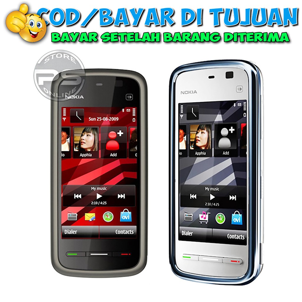 Jual Hp Nokia 5230 5233 Hp Symbian Layar Sentuh Hp Dengan Aplikasi