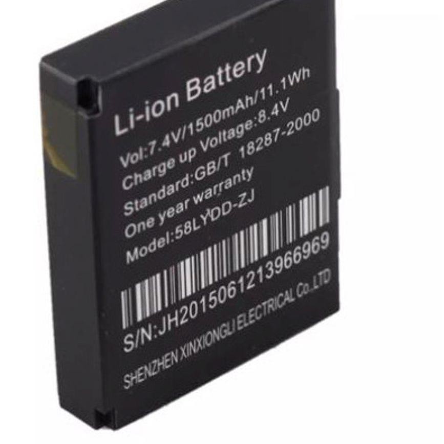 ✳ Baterai Cadangan Printer Zjiang bluetooth thermal 5805/5802/5807 VRtec Taffware ➳