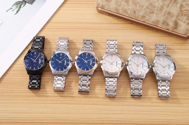 Jam Tangan Pria Stainless Jimshoney - 8026 Watches Original Jims Honey Jam Tangan Pria Antiair Keren Murah