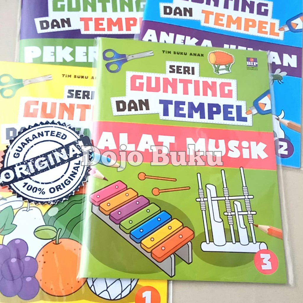 Seri Gunting Dan Tempel 3 : Alat Musik by Tim Buku Anak