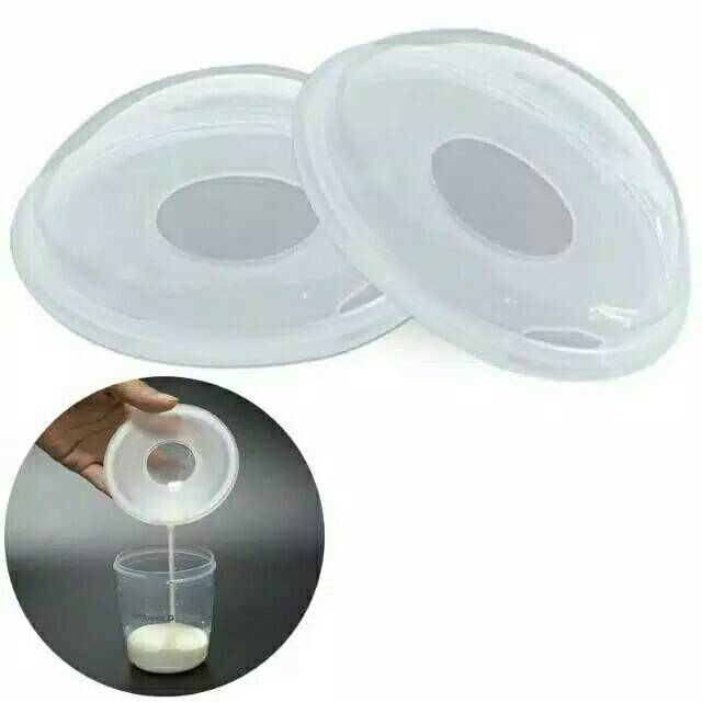 Wadah penampung tetesan ASI bahan silica gel breastpad Milk Collector Shell Breast shell milk saver Breastmilk shell