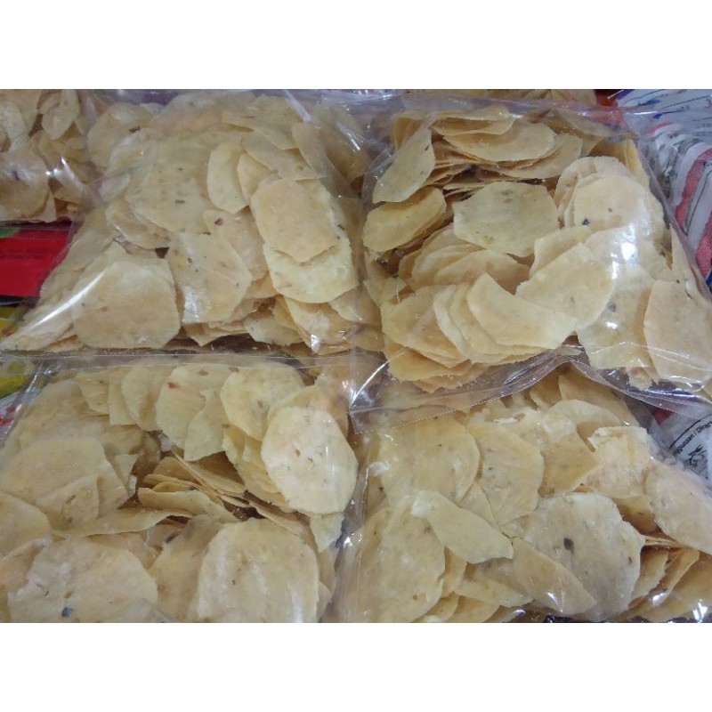 

Kerupuk Opak Medan 500g/Kerupuk Keripik Opak Garing