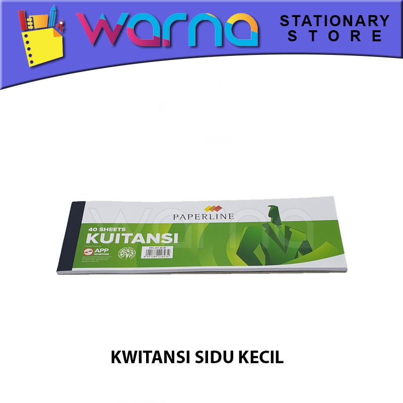 BUKU KWITANSI/KWITANSI SIDU PAPERLINE KECIL