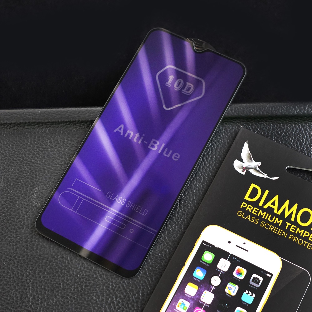 TEMPERED GLASS BLUE LIGHT ANTI RADIASI OPPO A31 A3S A54 A7 A74 A9 2020 F11 PRO RENO4 4F 5 REALME 5 C11 VIVO Y17 XIAOMI NOTE 9 9 PRO POCO M3 POCO X3 REDMI 9 9A 9C 9T TEMPERED GLASS FULL ANTI RADIASI