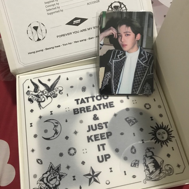 ATEEZ STAR1117 PERFUME OPEN SHARING