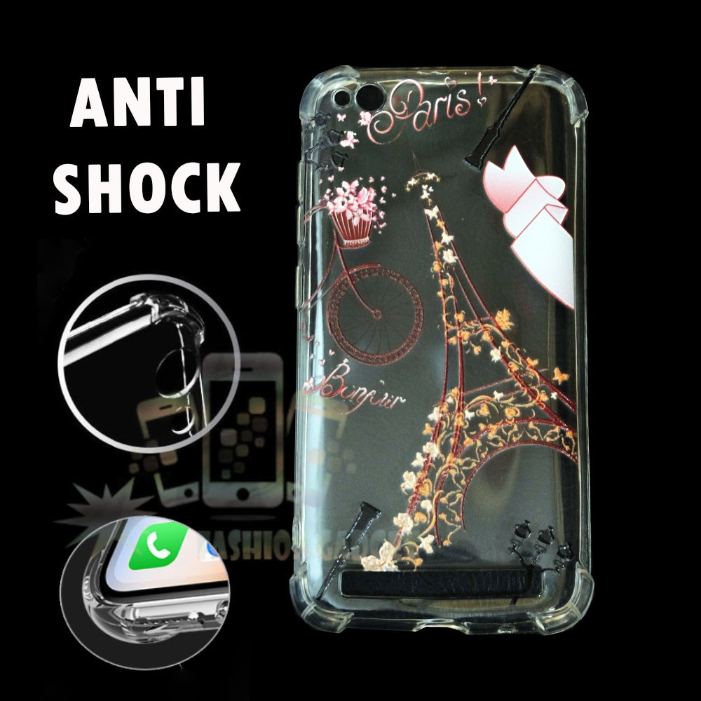 ANTI CRACK Xiaomi Redmi 5A / Case Anti Shock Casing Anti Crack Softcase Motif Unik Silikon Kekinian