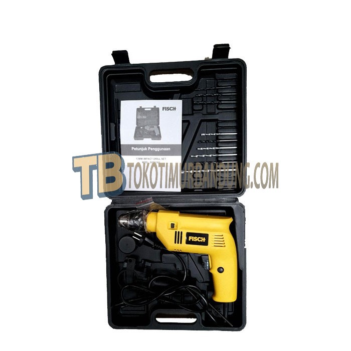 Mesin Bor Multifungsi Fisch SDT1301 Impact Drill 13mm