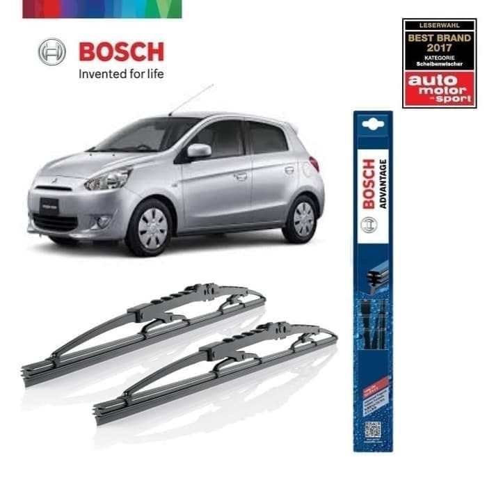 Wiper Blade Mirage BOSCH Sepasang Advantage 14-22&quot; ORIGINAL