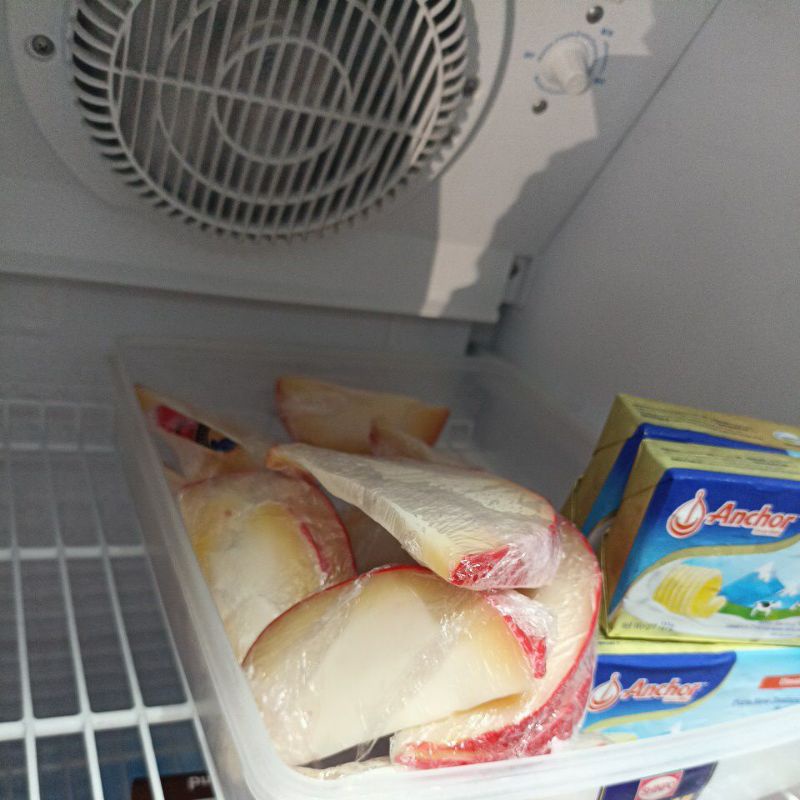 keju apel potongan original 100gr original merk ayam mas