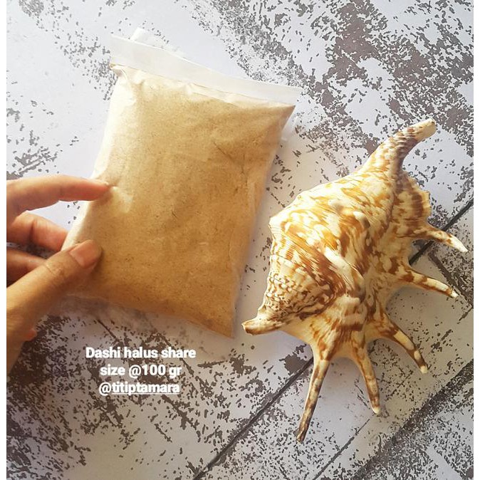 

k1xb dashi bubuk halal 100gr katsuobushi halus bahan kaldu ikan non msg zg54