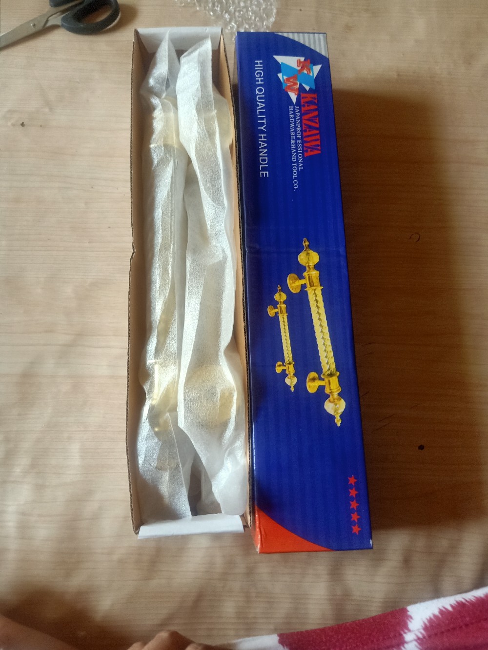 Tarikan Pintu Acrylic Gold - Door Handle Kzw  Cl69