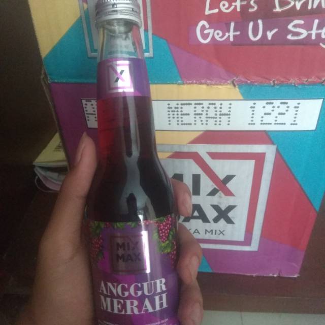 

Mixmax anggur merah 275ml