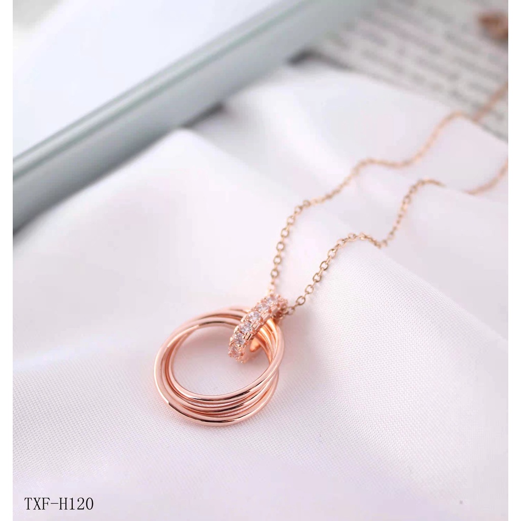 Kalung Titanium Terbaru Permata Perhiasan Fashion 120.121