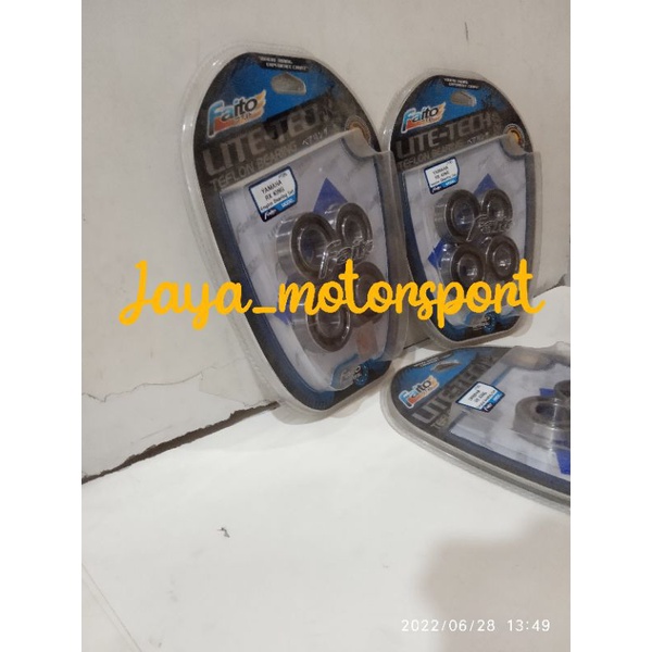 Bearing set LITE-TECH Faito RX King asli original Faito