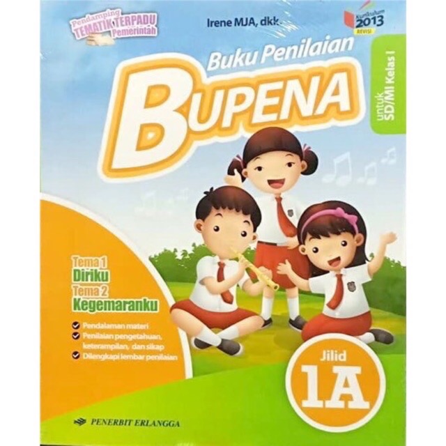 Buku Penileian Bupena kelas 1A SD MI