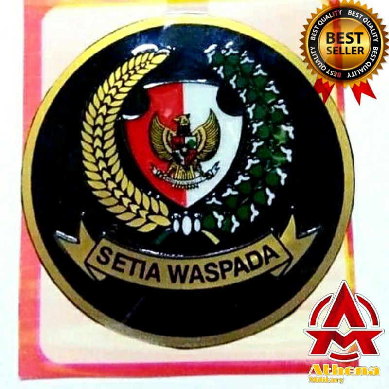 Stiker PVC Paspampres padi kapas | Stiker PVC paspampres bulat |Stiker kaca paspampres |stiker