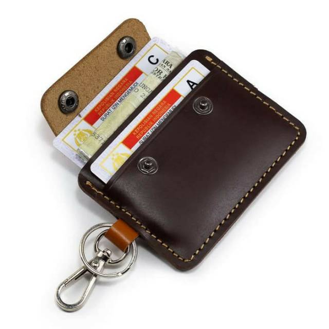 Dompet STNK mobil motor - Dompet STNK Kulit - Gantungan kunci kulit mobil motor - Dompet SIM STNK ETOLL  - DSK TC01