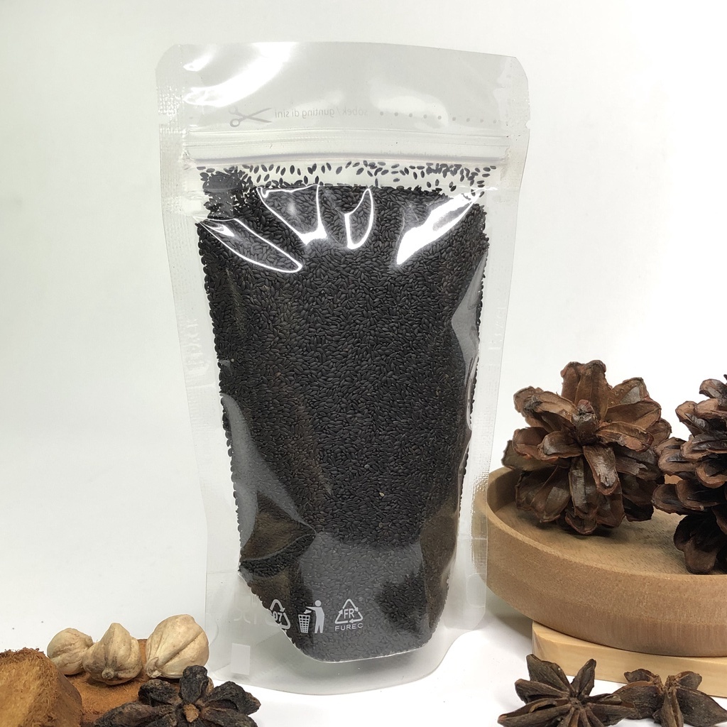 100gr Biji Selasih Premium Basil Seed Berkualitas JSR 100% Sruput Herbal