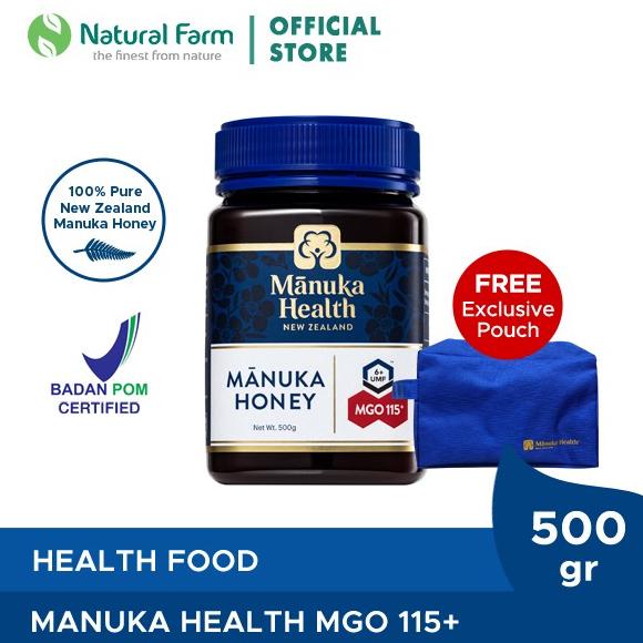 

Manuka Health MGO 115+ (500 gr) Free Pouch