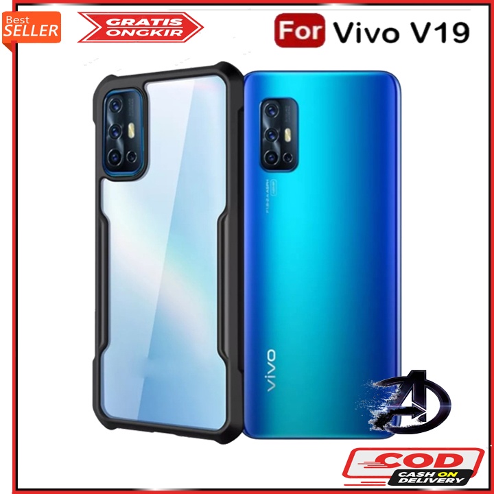 Casing Hp Vivo V19  Xundd Premium Hard Case Fitted Cases Transparent Shell Protect Camera