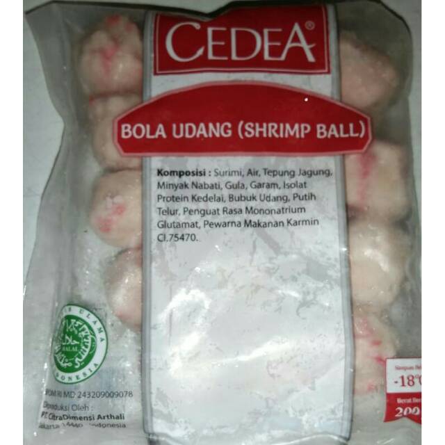 

CEDEA - Bola Udang (Shrimp Ball) 500 gram