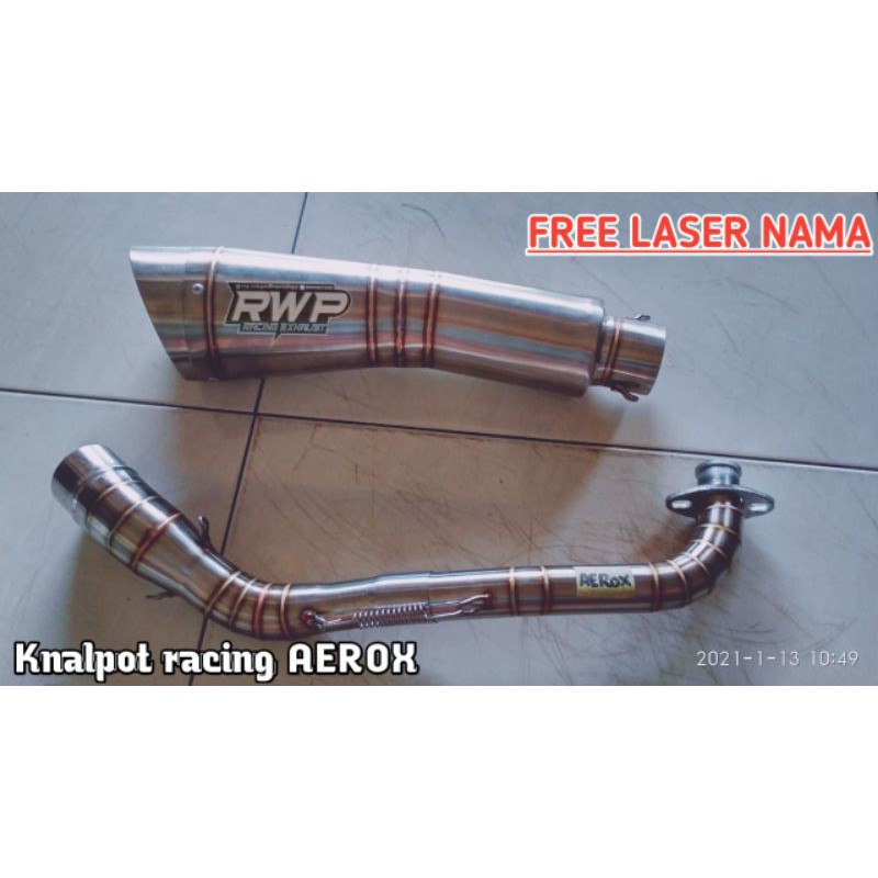 Knalpot racing aerox 155 knalpot yamaha aerox knalpot aerox SC project