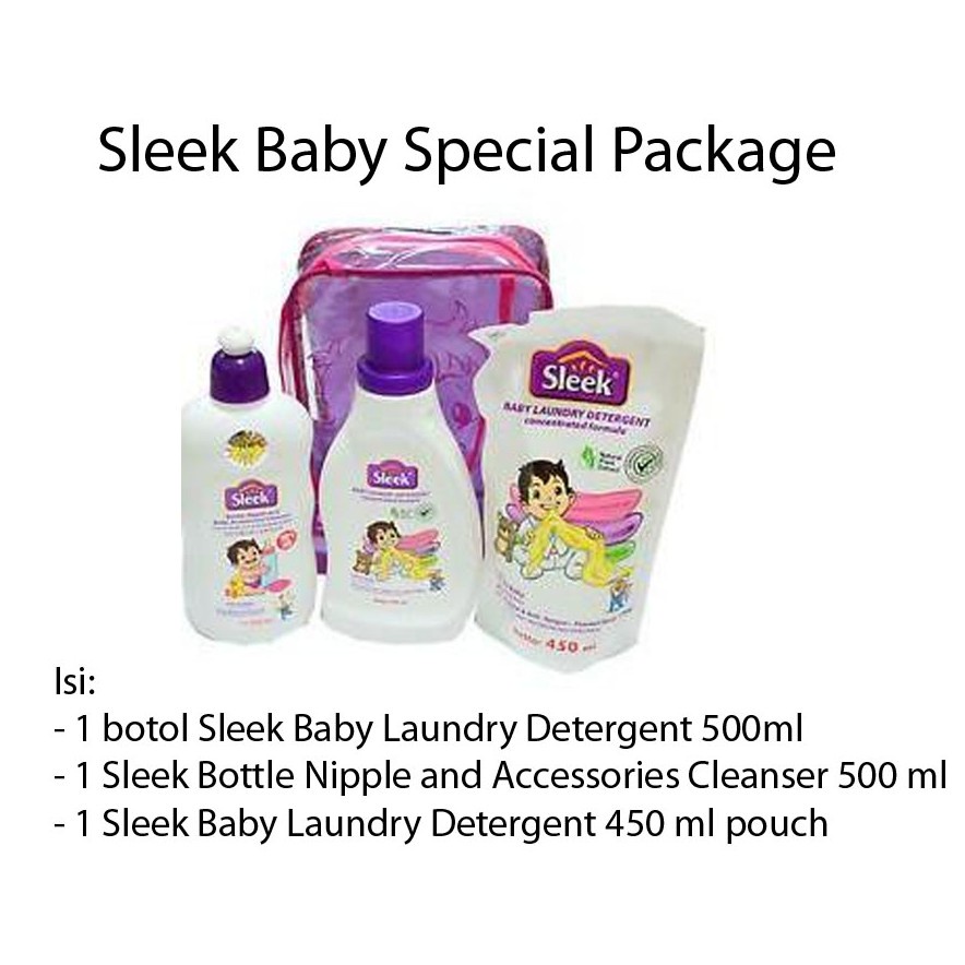 PAKET SLEEK BABY SPECIAL PACKAGE