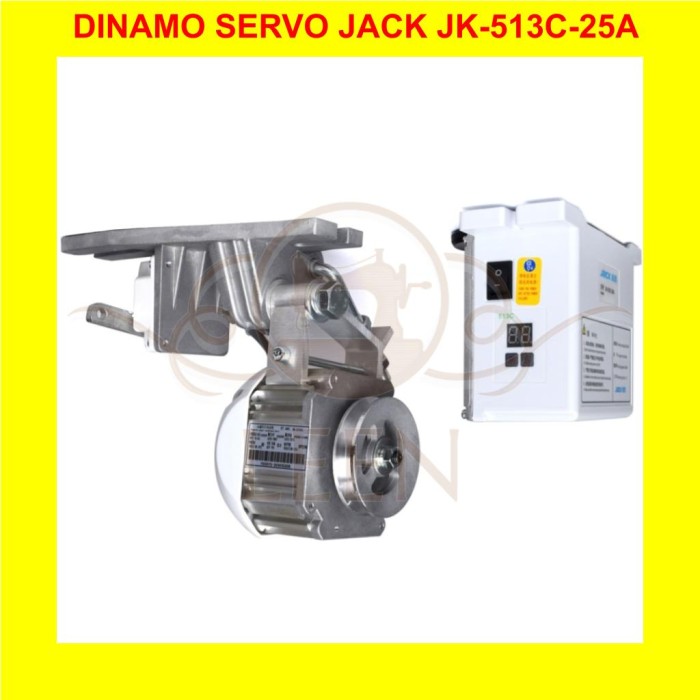 Dinamo Servo HEMAT LISTRIK Jack JK513C Mesin Jahit Industri Ori LEEN