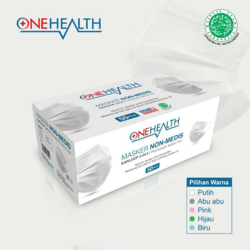 masker one health non medis