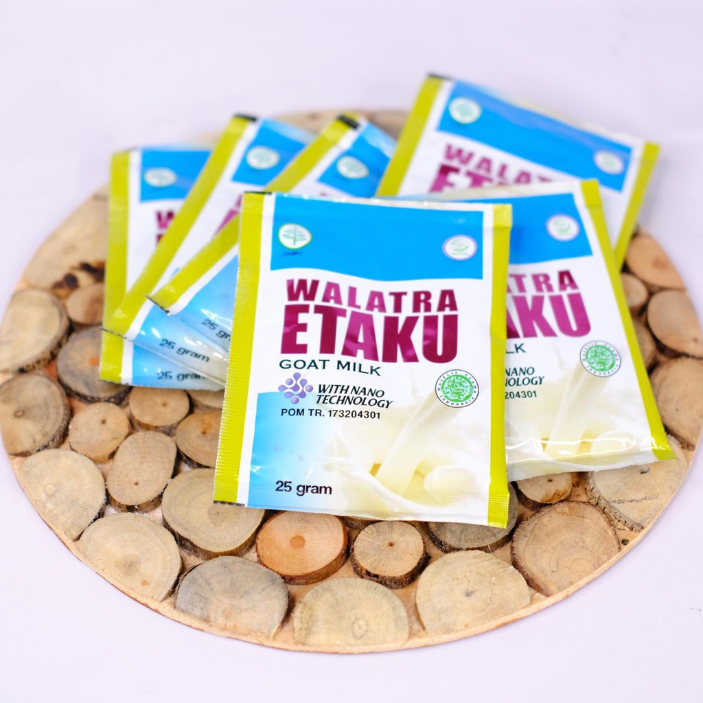 Susu Kambing Etawa Rendah Lemak Gula Atasi Gangguan Tulang dan Sendi Osteoporosis Nafas Lega Asli Original Walatra Etaku Isi 10 Sachet BPOM dan Halal MUI